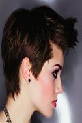 damskie modne fryzury krótkie dla kobiet, galeria fryzur zdjęcie :  170